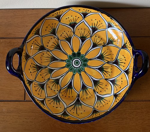 Talavera pottery tray large - pottery,