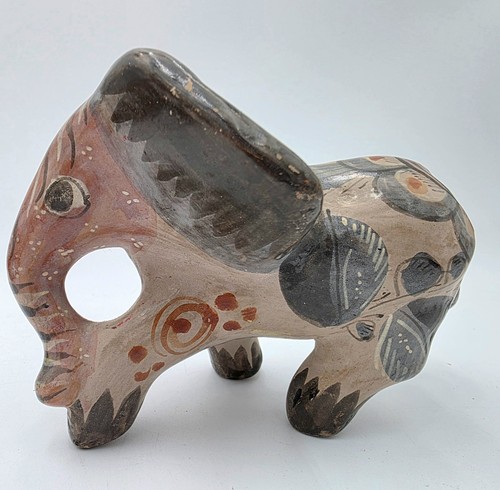Tonala mexico pottery elephant - tonala,