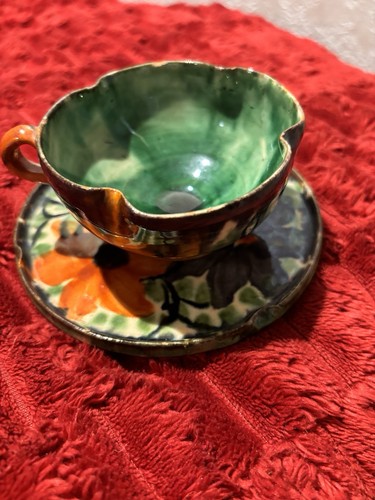 Vtg majolica mexican folk - majolica, art