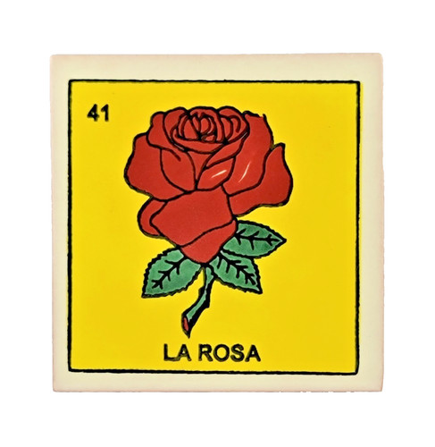 Lotería tile rosa - –, #41